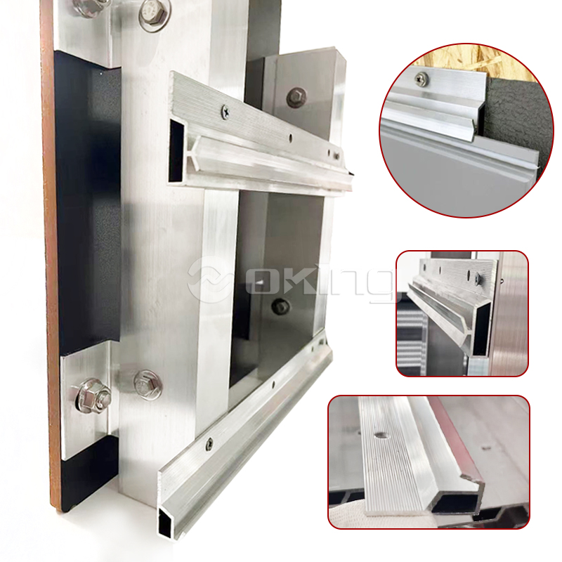 Gaj Cladding H-Shield Aluminium Exterior Starter Track Facade Cladding Fixing System
